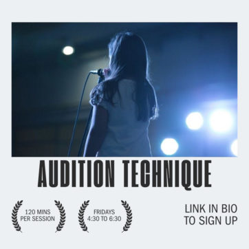 Audition Technique